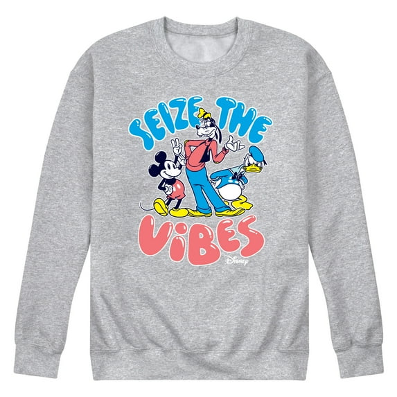 Disney - Seize Vibes - Men's Crew Neck Fleece Pullover