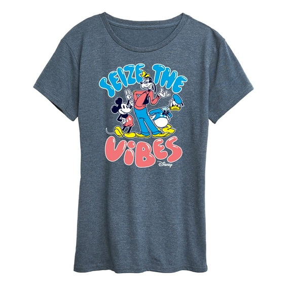 Disney - Seize Vibes - Women's Short Sleeve Graphic T-Shirt