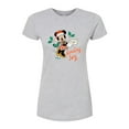 thumbnail image 1 of Disney - Sending Joy - Juniors Fitted Graphic T-Shirt, 1 of 5