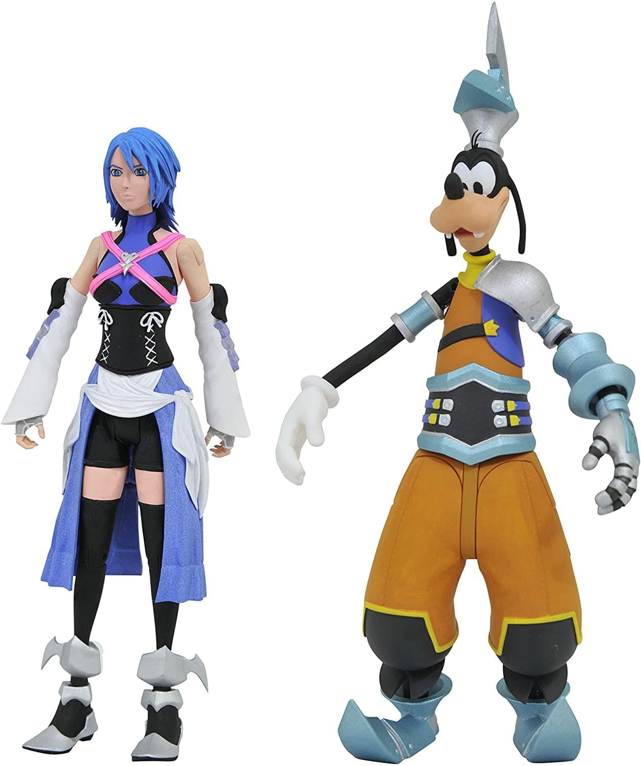 DIAMOND SELECT TOYS Disney Series 2 Aqua & Birth By Sleep Goofy Action Figure 2-Pack
