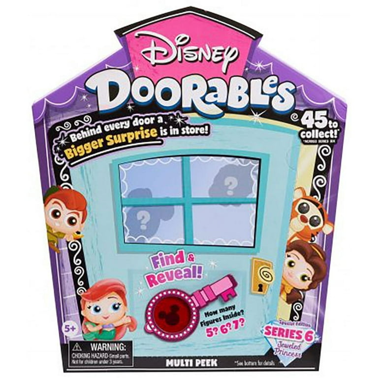 Disney Doorables Multi Peek Pack, Series 6 Jeweled Disney Princess