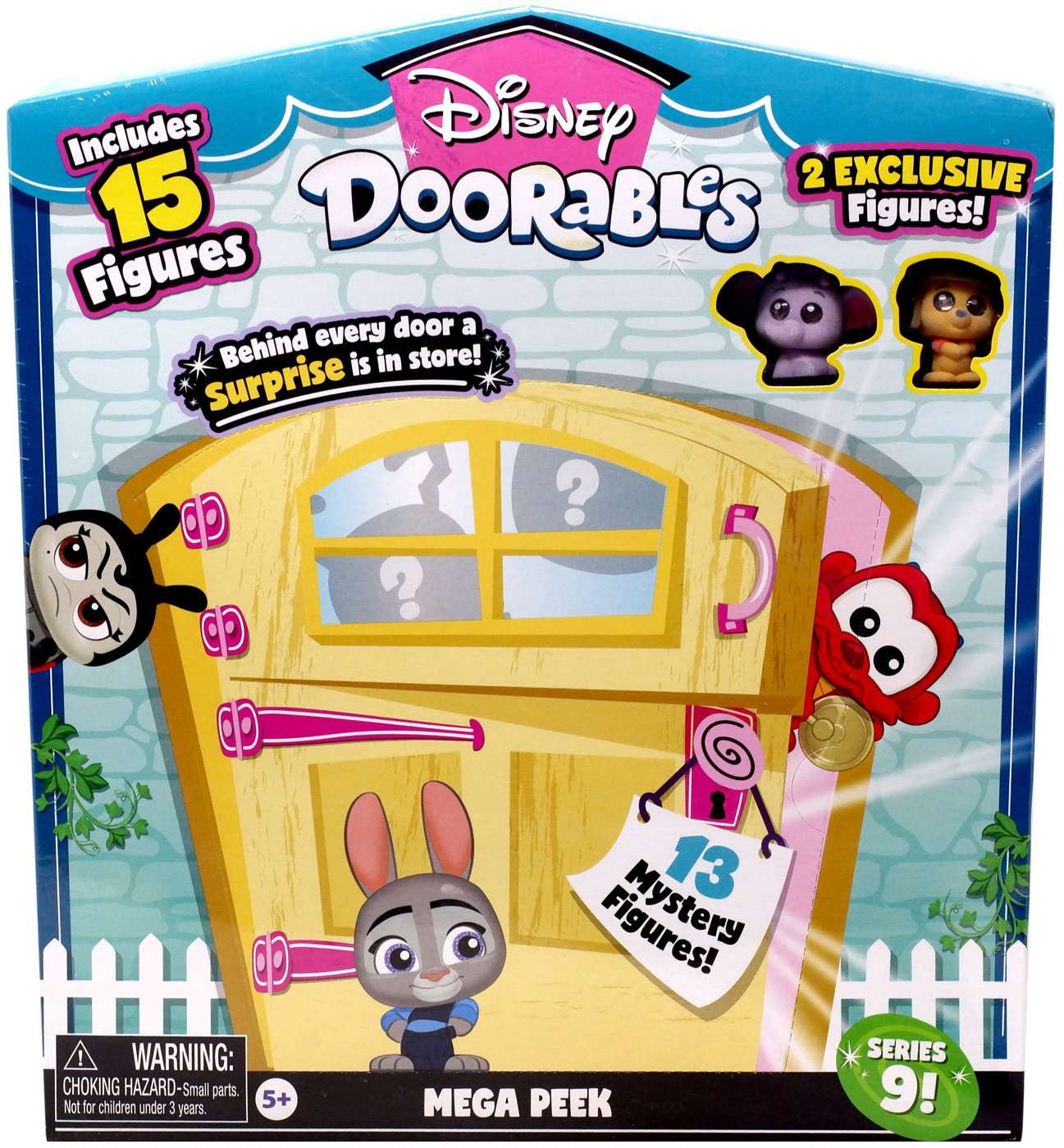 激レア　Disney PALS フィギュアセット 27個入り Disney Series 9 MEGA Peek Playset (15 Figures! Including 2