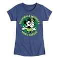 thumbnail image 1 of Disney - Shamrock Wishes Irish Kisses - Toddler And Youth Girls Short Sleeve Graphic T-Shirt, 1 of 5