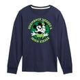 thumbnail image 1 of Disney - Shamrock Wishes Irish Kisses - Toddler And Youth Long Sleeve Graphic T-Shirt, 1 of 5