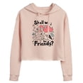 thumbnail image 1 of Disney - Shell We Be Friends  - Juniors Cropped Pullover Hoodie, 1 of 4