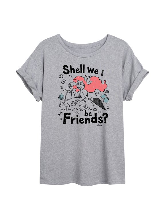 - Shell We Be Friends Women's Relaxed Fit T-Shirt