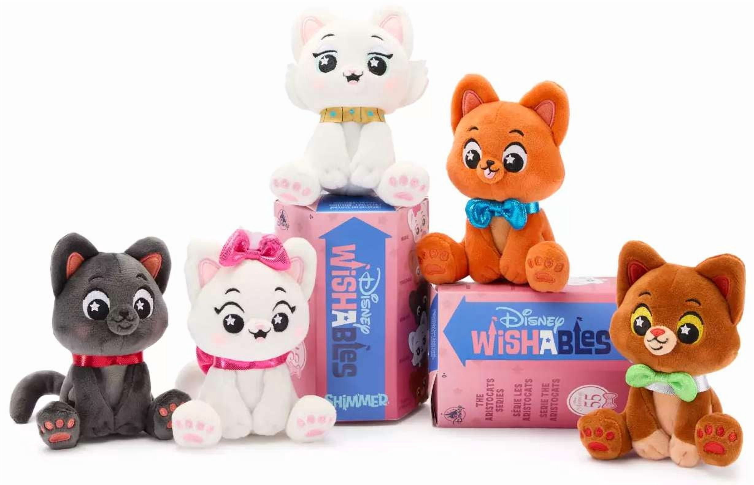 Disney Shimmer Series Aristocats 55th Anniversary Micro Plush