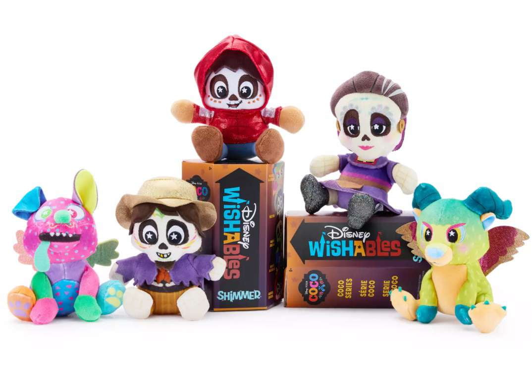 Disney Shimmer Series Coco Micro Plush Mystery Pack (1 RANDOM Figure)