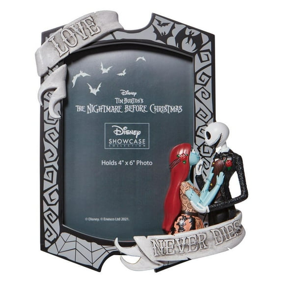 Disney Showcase Jack & Sally Couture de Force Collection Photo Frame