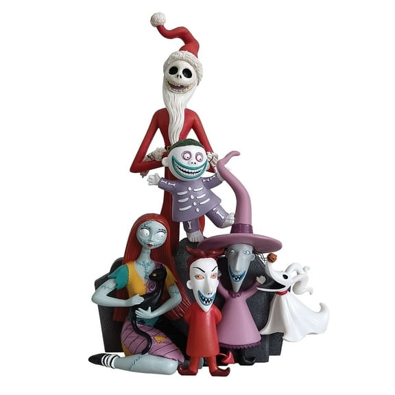 Disney Showcase The Nightmare before Christmas Santa Jack Character Pyramid Multicolor Figurine 9in H