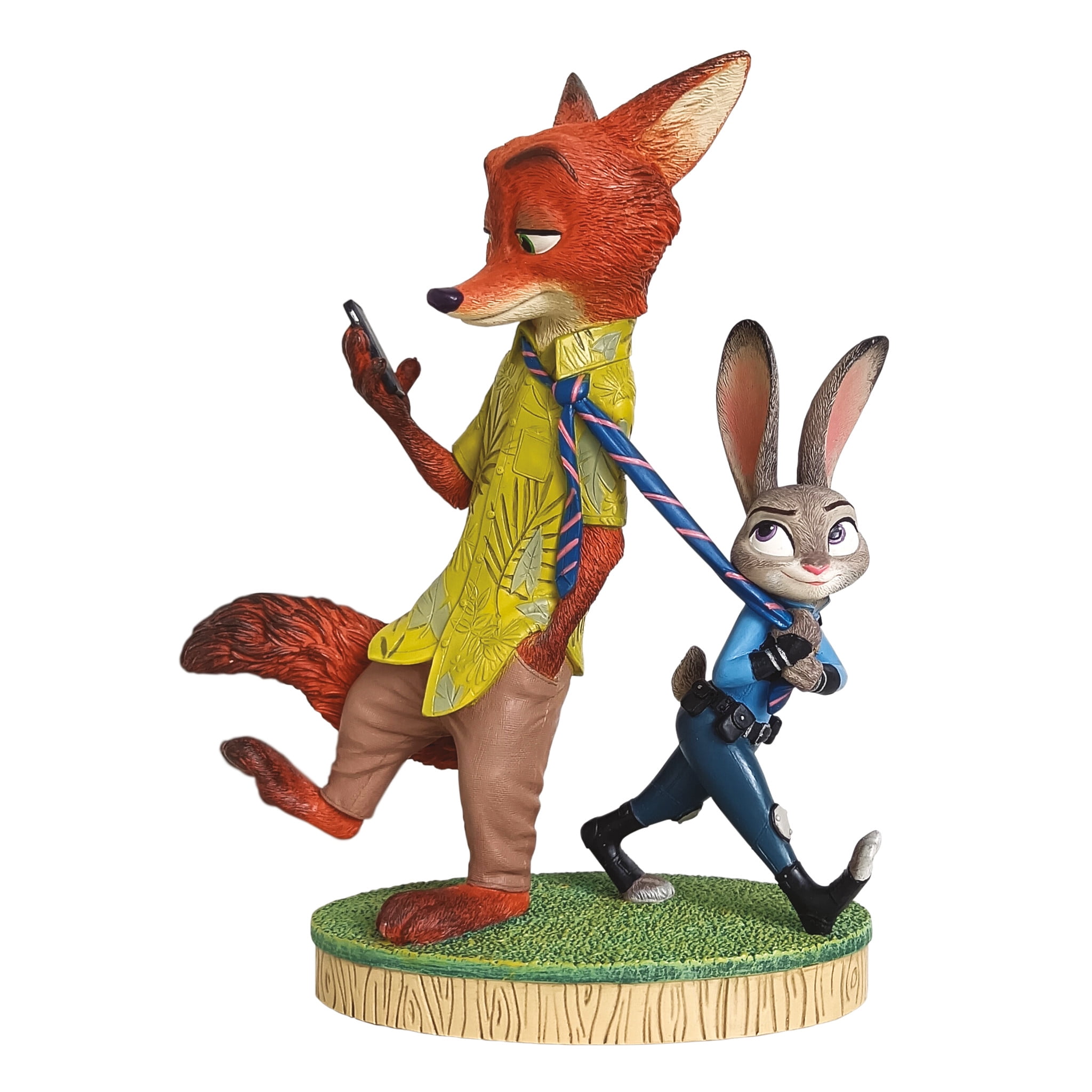 その他 Disney Showcase Zootopia Nick & Judy Disney Showcase Zootopia - Nick & Judy Figurine 8in H - Walmart.com