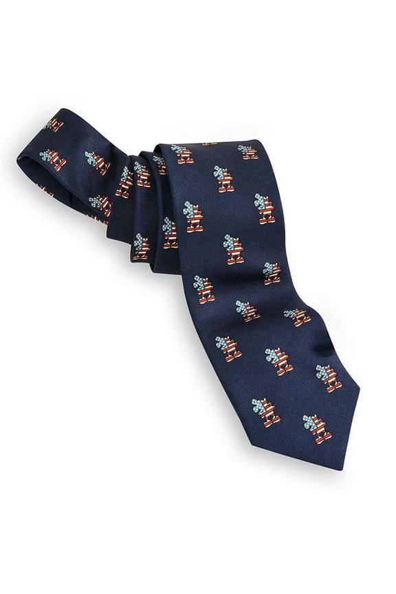 Silk Neck Tie - Mickey Mouse Americana