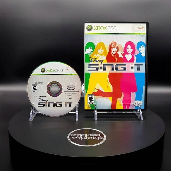 Restored Disney Sing It Microsoft Xbox 360
