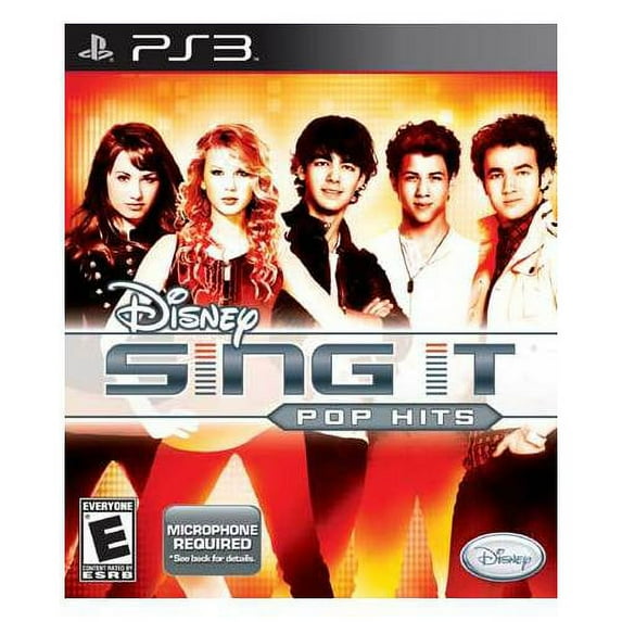 Disney Sing It: Pop Hits - Playstation 3 (Game Only)