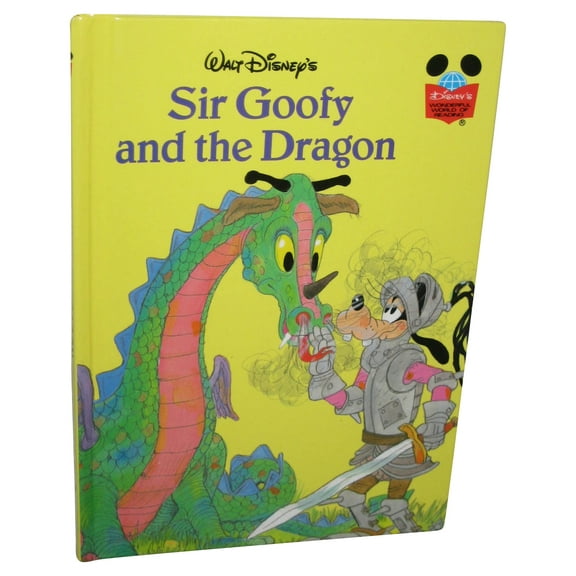 Disney Sir Goofy And The Dragon (1998) Hardcover Book - (Wonderful World of Reading)