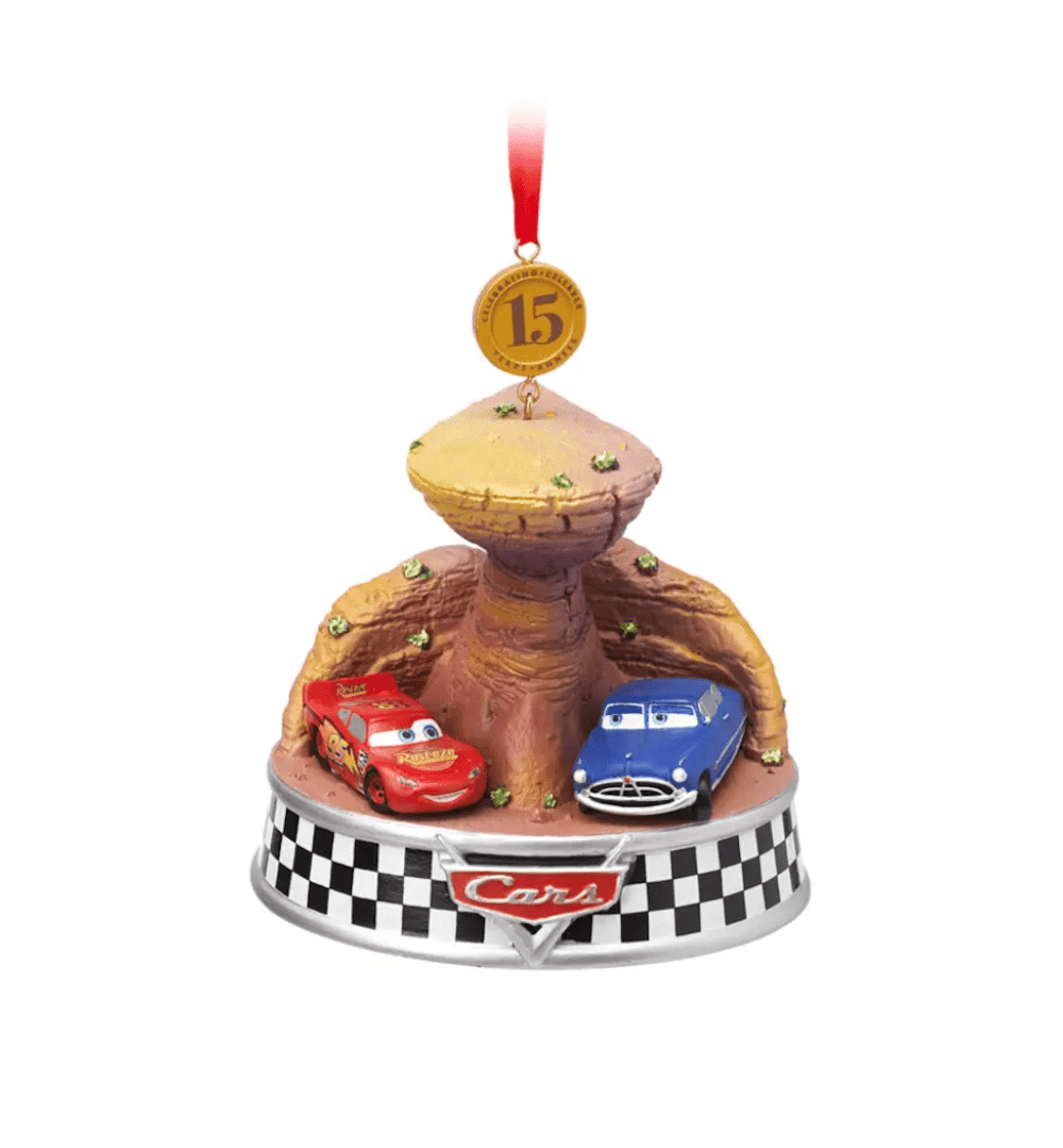 Disney Sketchbook 15th Cars Legacy Limited Christmas Ornament New