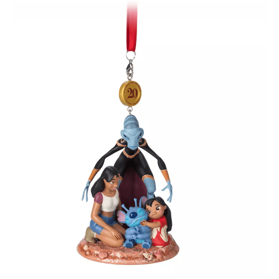 Disney Sketchbook 20th Lilo and Stitch Legacy Christmas Ornament New with Tag
