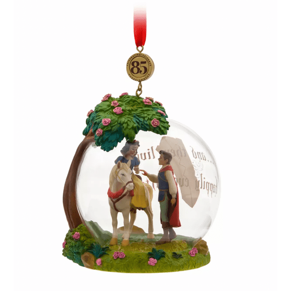 Disney Sketchbook 85th Snow White Seven Dwarfs Legacy Christmas Ornament New Tag