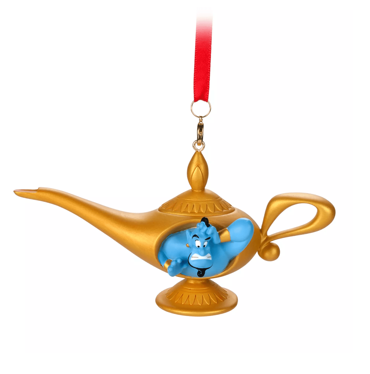 Aladdin Tree Disney Sketchbook Aladdin Genie Lamp Christmas Tree Ornament New with ...