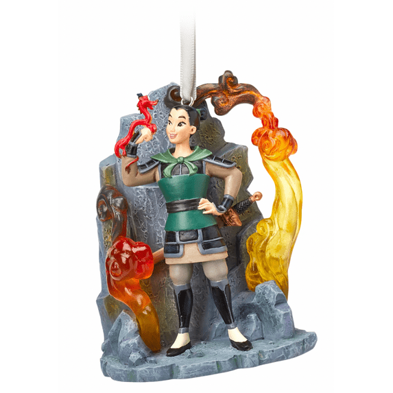 Disney Sketchbook Mulan Fairytale Moments Christmas Ornament Mushu New With Tag