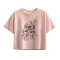 thumbnail image 1 of Disney - Sketchy Mickey Bffs Short Sleeve Boxy Graphic T-Shirt, 1 of 4