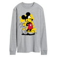 thumbnail image 1 of Disney - Sketchy Mickey - Men's Long Sleeve Graphic T-Shirt, 1 of 4