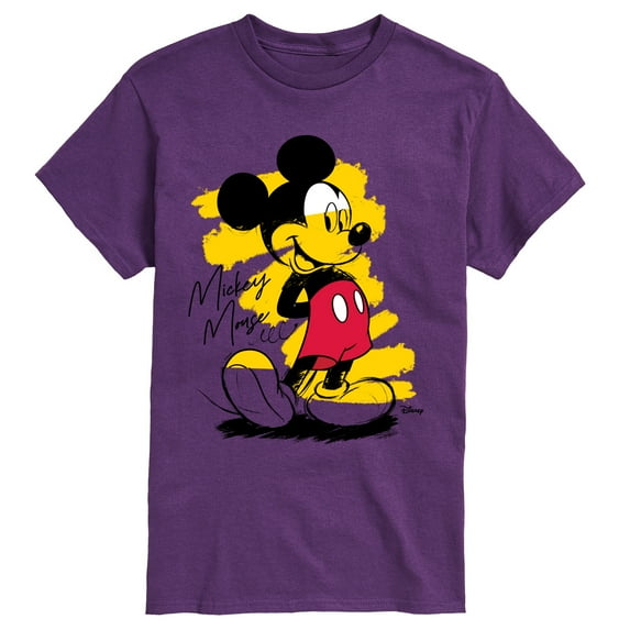 Disney - Sketchy Mickey - Men's Short Sleeve Graphic T-Shirt