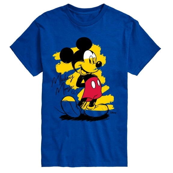 Disney - Sketchy Mickey - Men's Short Sleeve Graphic T-Shirt