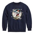 thumbnail image 1 of Disney - Ski With Me - Toddler & Youth Crewneck Fleece Sweatshirt, 1 of 5