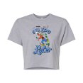 thumbnail image 1 of Disney - Ski You Later  - Juniors Cropped Cotton Blend T-Shirt, 1 of 5