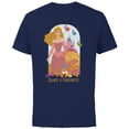 thumbnail image 1 of Disney Sleeping Beauty 65th Anniversary Grace & Kindness - Short Sleeve Cotton T-Shirt for Adults - Customized-Navy, 1 of 5