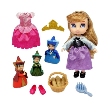 Aurora Disney Animators' Collection Mini Doll Play Set – Sleeping Beauty – 5''