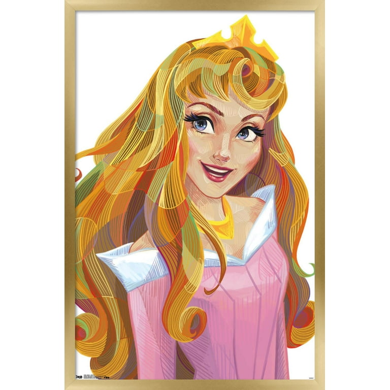 Disney Sleeping Beauty Aurora Stylized Wall Poster, x