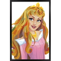 Disney Sleeping Beauty - Aurora - Stylized Wall Poster, 22.375" x 34" Framed