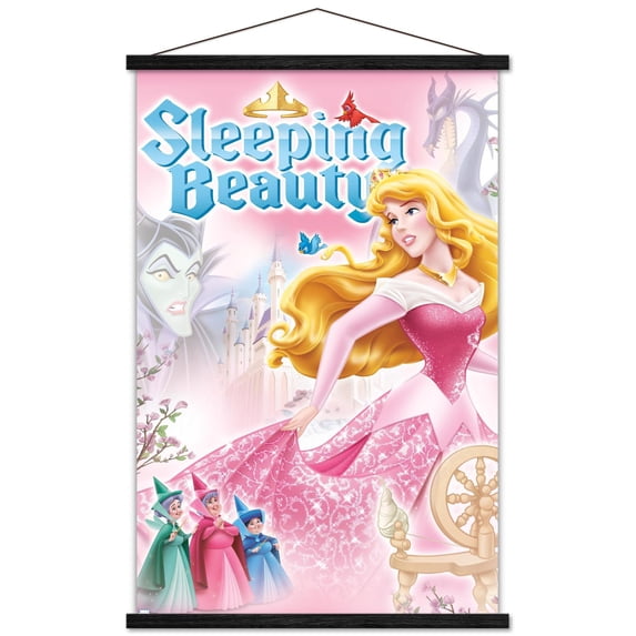 Disney Sleeping Beauty - Cover Wall Poster with Magnetic Frame, 22.375" x 34"