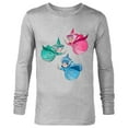 thumbnail image 1 of Disney Sleeping Beauty Good Fairies Flora Fauna Merryweather - Long Sleeve T-Shirt for Men - Customized-Athletic Heather, 1 of 5