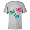 thumbnail image 1 of Disney Sleeping Beauty Good Fairies Flora Fauna Merryweather - Short Sleeve T-Shirt for Kids - Customized-Athletic Heather, 1 of 5