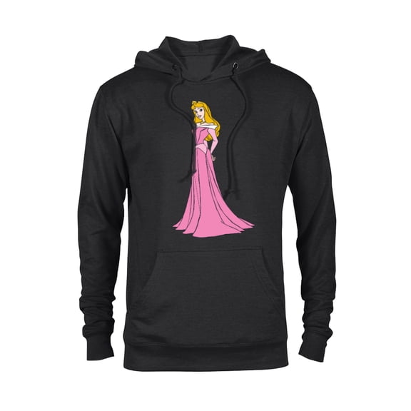 Disney Sleeping Beauty Princess Aurora Classic T-Shirt - Pullover Hoodie for Adults - Customized-Black
