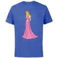 thumbnail image 1 of Disney Sleeping Beauty Princess Aurora Classic T-Shirt - Short Sleeve Cotton T-Shirt for Adults - Customized-Royal Heather, 1 of 5