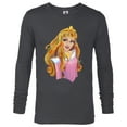 thumbnail image 1 of Disney Sleeping Beauty Princess Aurora Graphic T-Shirt - Long Sleeve T-Shirt for Men - Customized-Charcoal Heather, 1 of 5