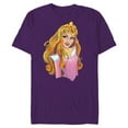 thumbnail image 1 of Disney Sleeping Beauty Princess Aurora Graphic T-Shirt- Short Sleeve Blended T-Shirt for Adults - Customized-Berry Snow Heather, 1 of 5