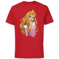 thumbnail image 1 of Disney Sleeping Beauty Princess Aurora Graphic T-Shirt - Short Sleeve Cotton T-Shirt for Adults - Customized-Red, 1 of 5