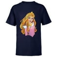 thumbnail image 1 of Disney Sleeping Beauty Princess Aurora Graphic T-Shirt - Short Sleeve T-Shirt for Kids - Customized-Athletic Navy, 1 of 5