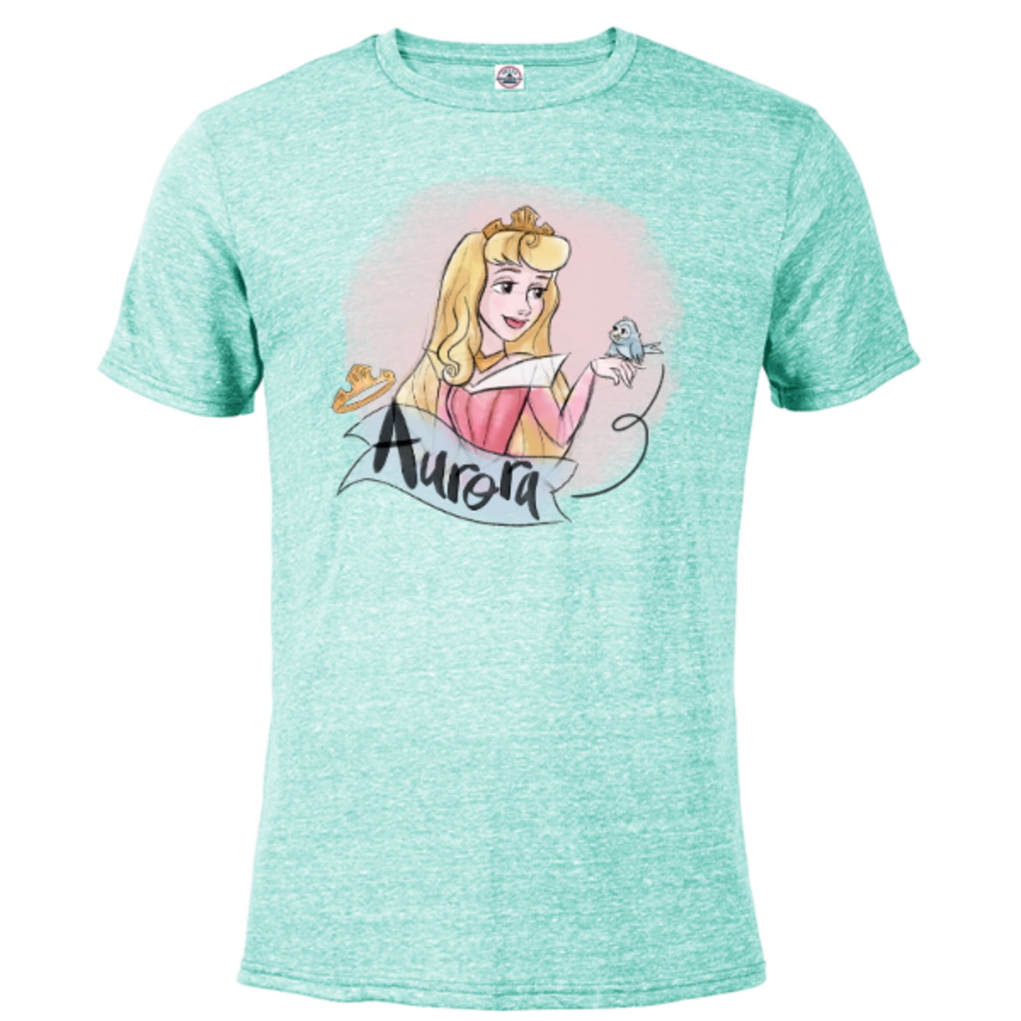 Aurora green best sale and pink shirt
