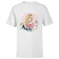 thumbnail image 1 of Disney Sleeping Beauty Princess Aurora in Pink Dress T-Shirt - Short Sleeve T-Shirt for Kids - Customized-White, 1 of 5