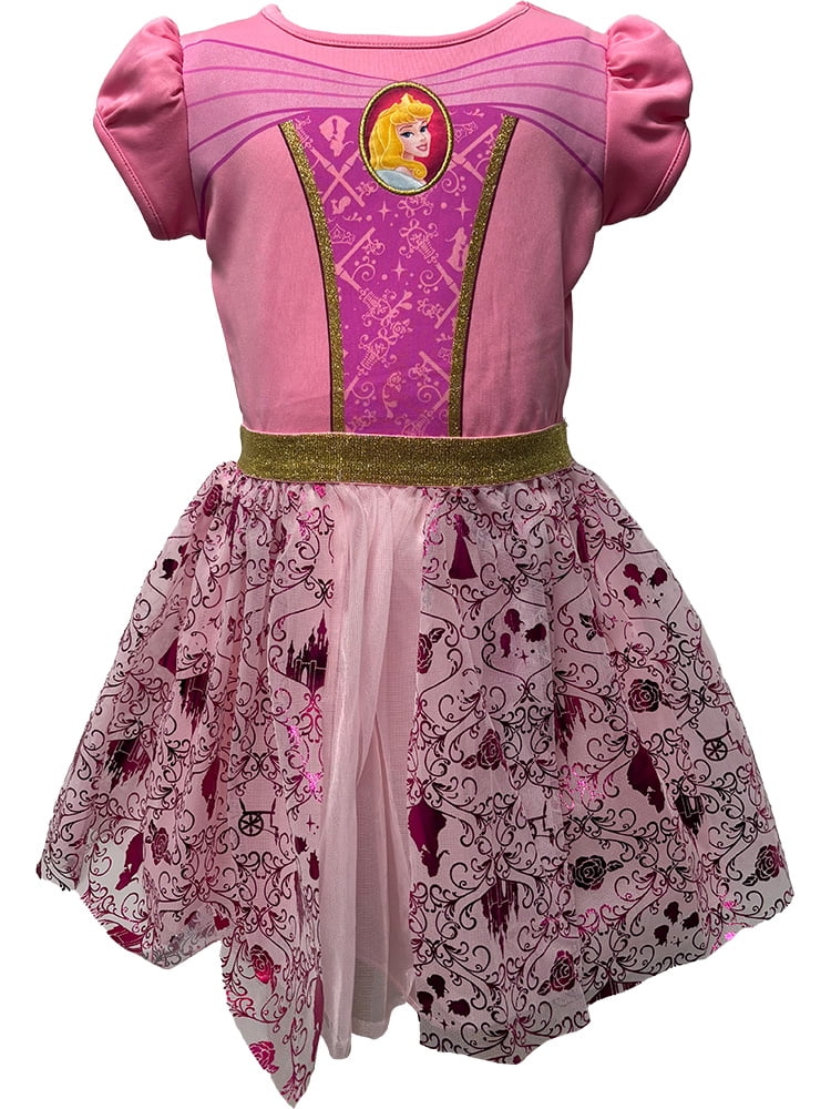 Disney Sleeping Beauty Youth Girls Tutu Dress