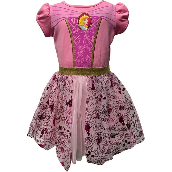 Disney Sleeping Beauty Youth Girls Tutu Dress