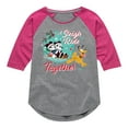 thumbnail image 1 of Disney - Sleigh Ride Together - Toddler & Youth Girls Raglan Graphic T-Shirt, 1 of 5