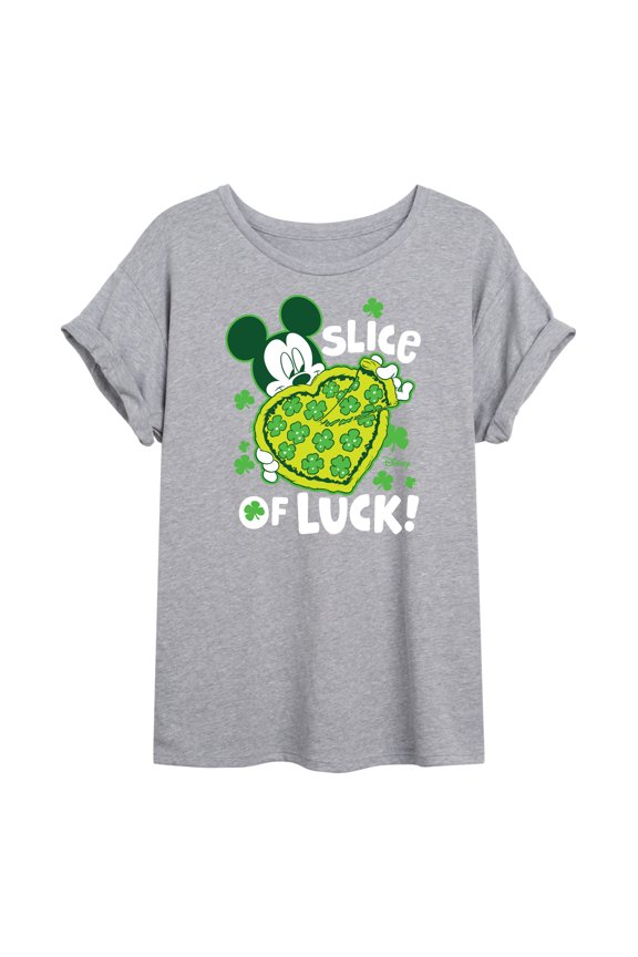 - Slice Of Luck - Juniors Ideal Flowy Muscle T-Shirt