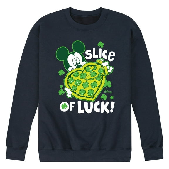 Disney - Slice Of Luck - Men's Crew Neck Fleece Pullover